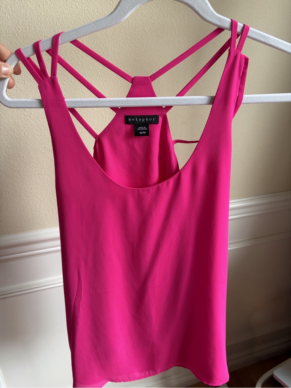 Metaphor Hot Pink Strappy Cami